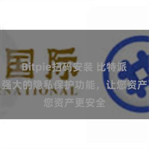 Bitpie扫码安装 比特派钱包：强大的隐私保护功能，让您资产更安全