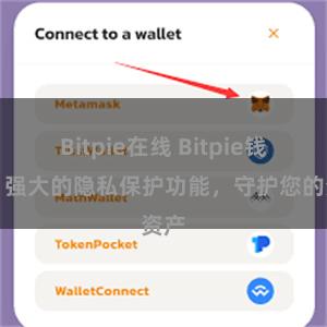 Bitpie在线 Bitpie钱包：强大的隐私保护功能，守护您的资产