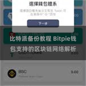 比特派备份教程 Bitpie钱包支持的区块链网络解析