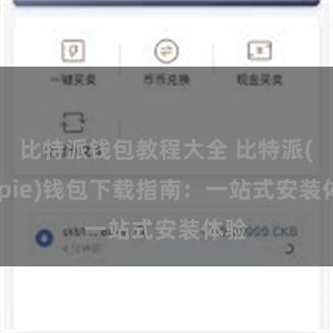 比特派钱包教程大全 比特派(Bitpie)钱包下载指南：一站式安装体验