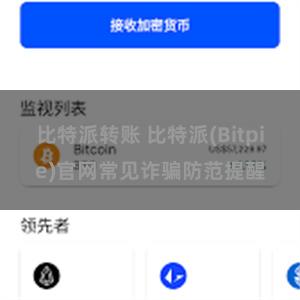 比特派转账 比特派(Bitpie)官网常见诈骗防范提醒