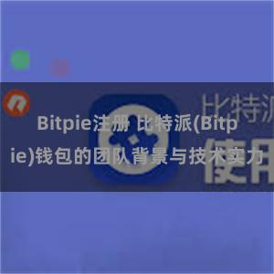 Bitpie注册 比特派(Bitpie)钱包的团队背景与技术实力