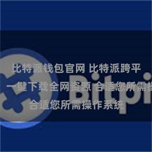比特派钱包官网 比特派跨平台下载：一键下载全网资源 合适您所需操作系统