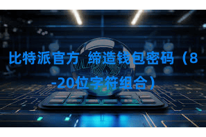 比特派官方  缔造钱包密码（8-20位字符组合）